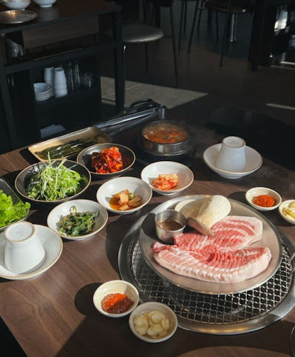 고기왕 하귀애월점에서 보는 하귀고기집 단체 예약 공간 안내